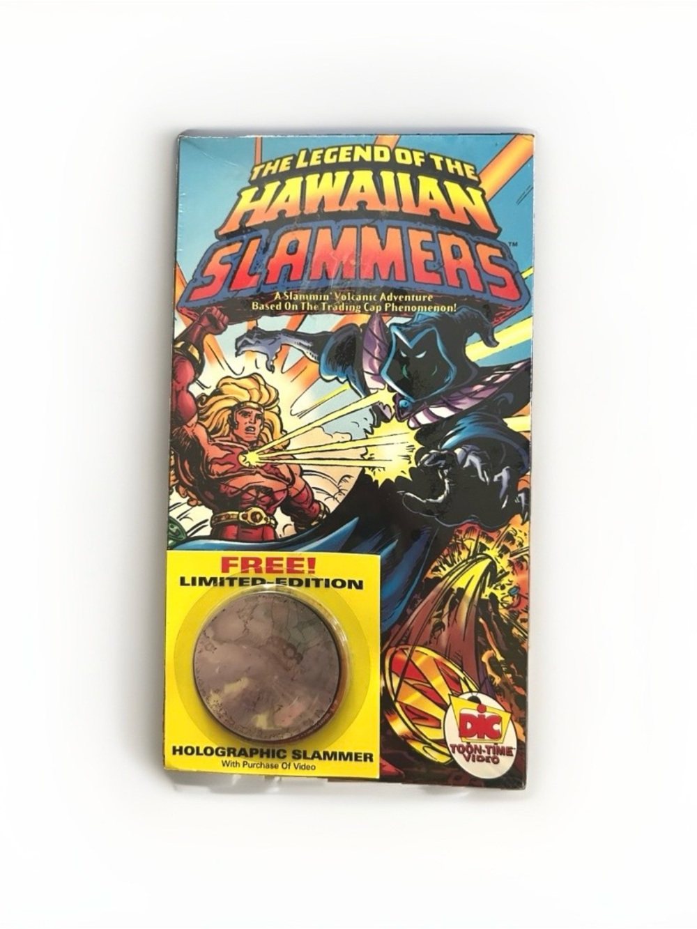 The Legend of the Hawaiian Slammers (VHS, 1994) With Hologram And Sealed Package